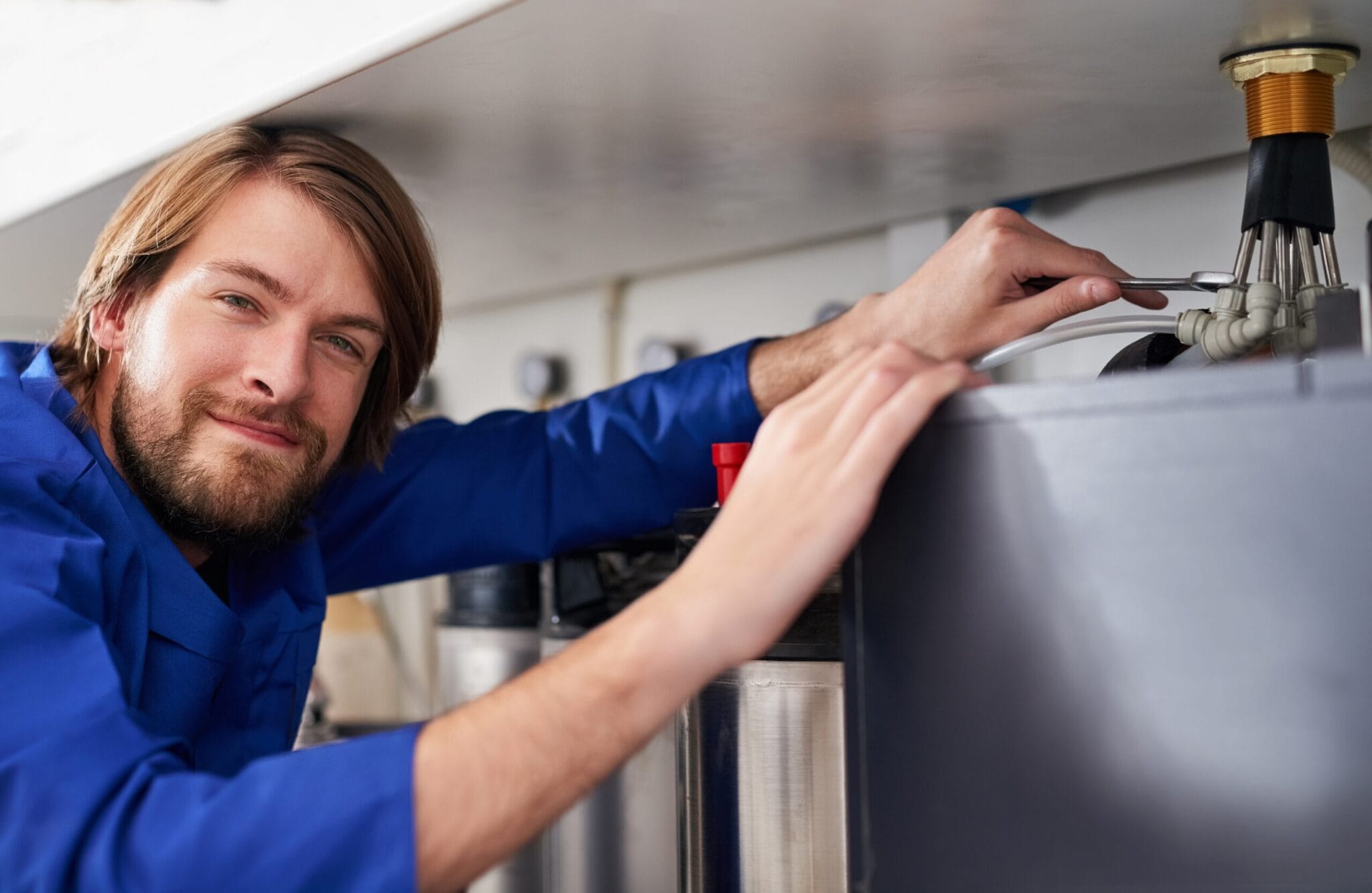 Appliance water line repair by plumber in Deltona, Florida